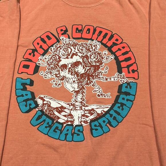 Dead & Company Las Vegas Sphere Long Sleeve – Comfort Colors - L - Grateful Dead - Picture 2 of 7
